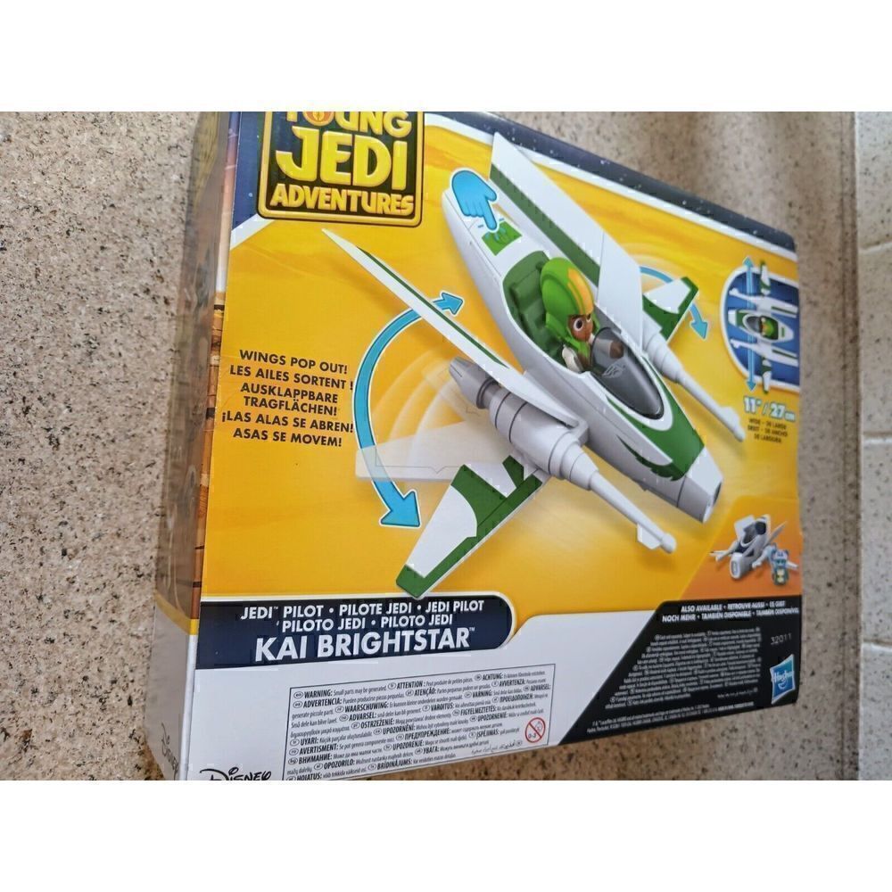 Disney Star Wars Young Jedi Adventures Kai Brightstar Vehicle Sealed Box ~NEW - Picture 6 of 6